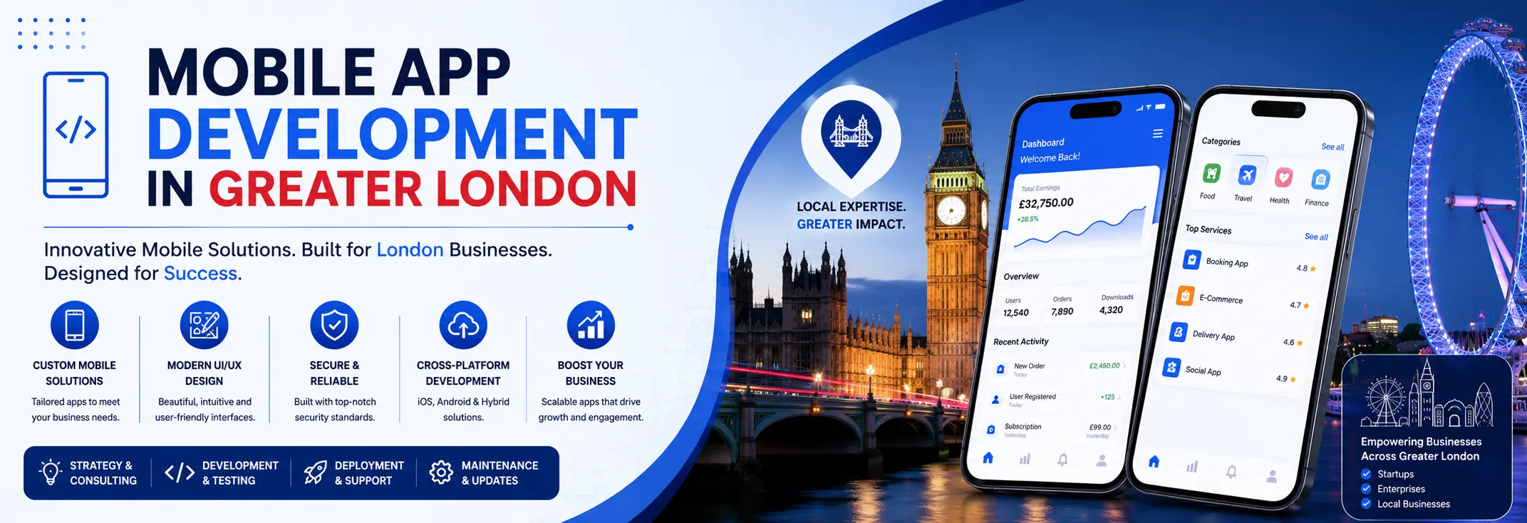 Mobile App Development in Greater London