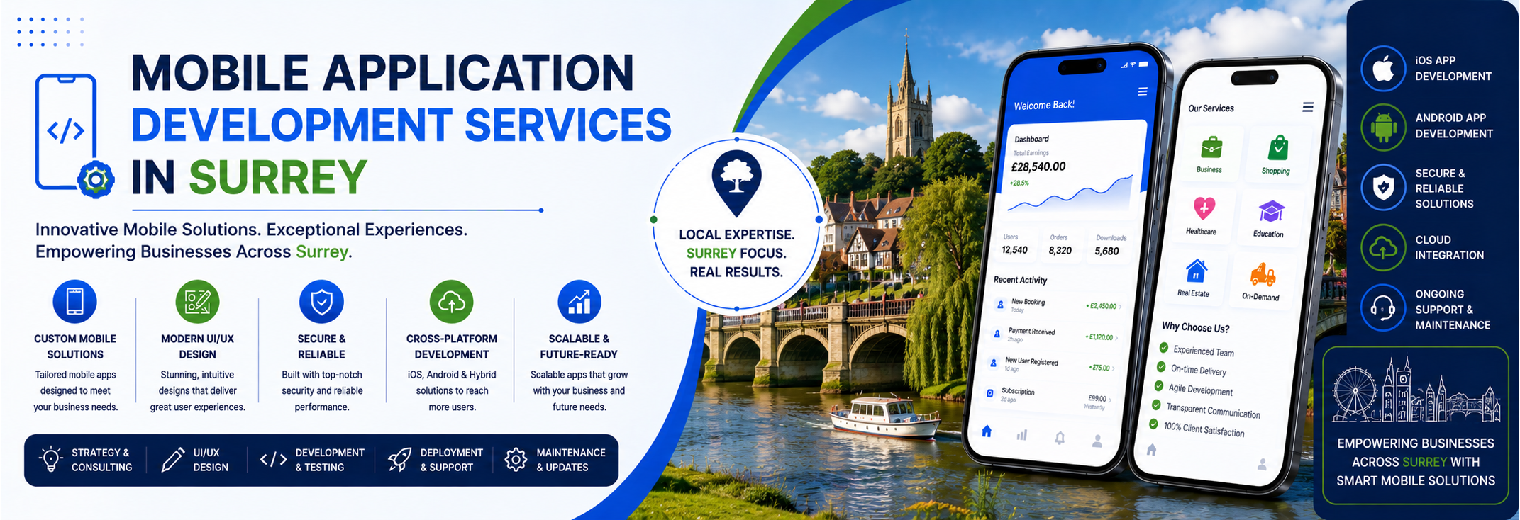 Mobile Application Development Services in Surrey