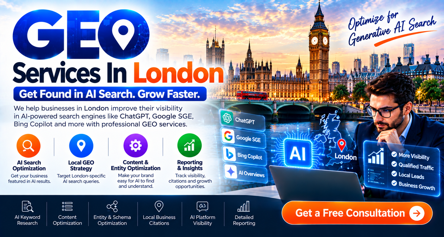 Hire GEO Expert in London